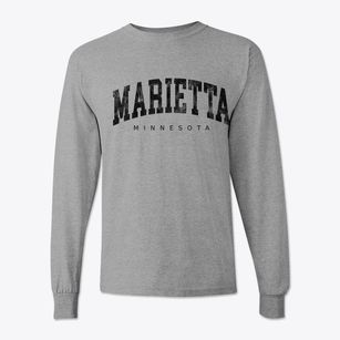 Marietta Minnesota Urban Vibe Classic Long Sleeve T-Shirt