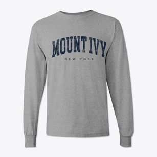 Mount Ivy New York Urban Vibe Classic Long Sleeve T-Shirt