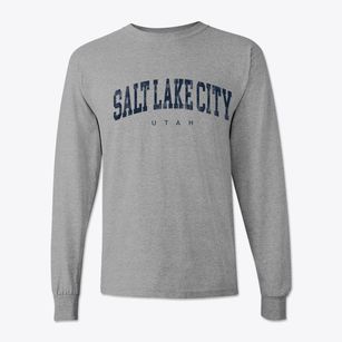 Salt Lake City Utah Urban Vibe Classic Long Sleeve T-Shirt