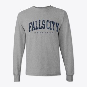 Falls City Nebraska Urban Vibe Classic Long Sleeve T-Shirt