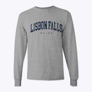 Lisbon Falls Maine Urban Vibe Classic Long Sleeve T-Shirt