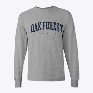Oak Forest Illinois Urban Vibe Classic Long Sleeve T-Shirt