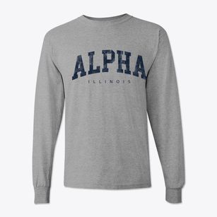 Alpha Illinois Urban Vibe Classic Long Sleeve T-Shirt