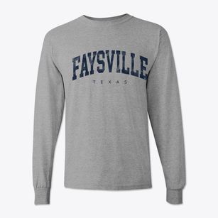 Faysville Texas Urban Vibe Classic Long Sleeve T-Shirt