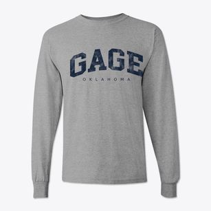 Gage Oklahoma Urban Vibe Classic Long Sleeve T-Shirt