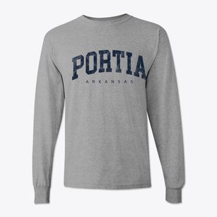Portia Arkansas Urban Vibe Classic Long Sleeve T-Shirt