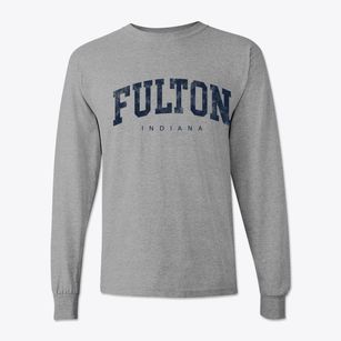 Fulton Indiana Urban Vibe Classic Long Sleeve T-Shirt