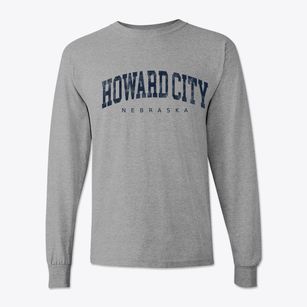 Howard City Nebraska Urban Vibe Classic Long Sleeve T-Shirt