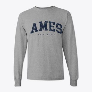 Ames New York Urban Vibe Classic Long Sleeve T-Shirt
