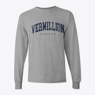 Vermillion Kansas Urban Vibe Classic Long Sleeve T-Shirt