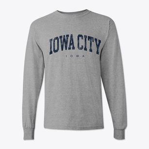 Iowa City Iowa Urban Vibe Classic Long Sleeve T-Shirt