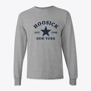 Hoosick New York Star Classic Long Sleeve T-Shirt