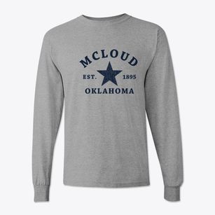 Mcloud Oklahoma Star Classic Long Sleeve T-Shirt