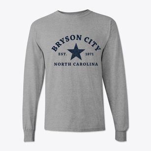 Bryson City North Carolina Star Classic Long Sleeve T-Shirt