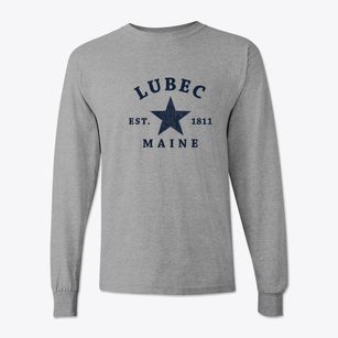 Lubec Maine Star Classic Long Sleeve T-Shirt