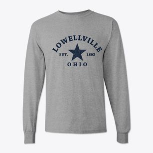 Lowellville Ohio Star Classic Long Sleeve T-Shirt