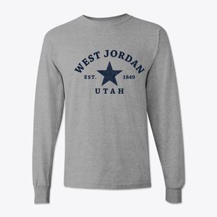West Jordan Utah Star Classic Long Sleeve T-Shirt