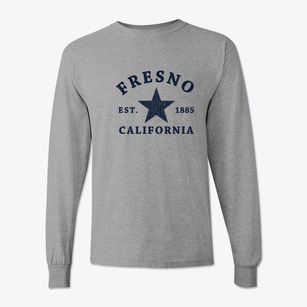 Fresno California Star Classic Long Sleeve T-Shirt