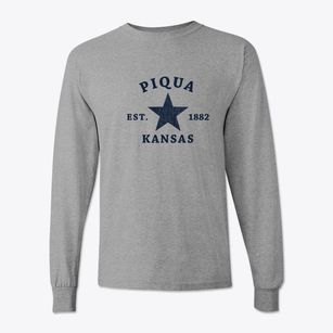 Piqua Kansas Star Classic Long Sleeve T-Shirt