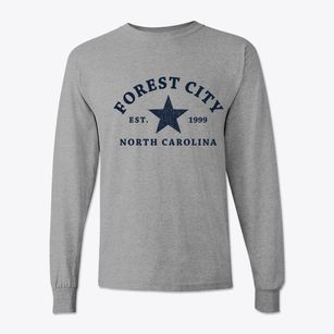 Forest City North Carolina Star Classic Long Sleeve T-Shirt