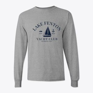 Lake Fenton Michigan Yacht Club Classic Long Sleeve T-Shirt
