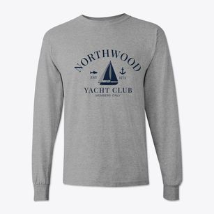 Northwood New Hampshire Yacht Club Classic Long Sleeve T-Shirt