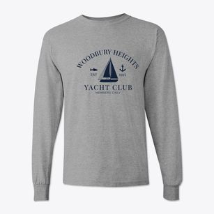 Woodbury Heights New Jersey Yacht Club Classic Long Sleeve T-Shirt