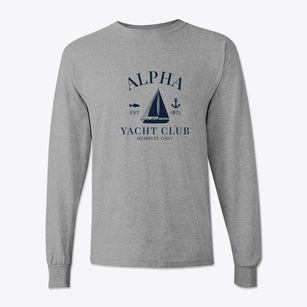 Alpha Illinois Yacht Club Classic Long Sleeve T-Shirt