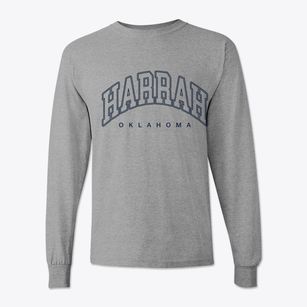 Harrah Oklahoma Inline Classic Long Sleeve T-Shirt