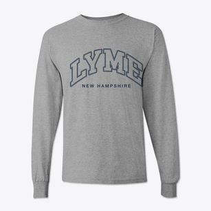 Lyme New Hampshire Inline Classic Long Sleeve T-Shirt