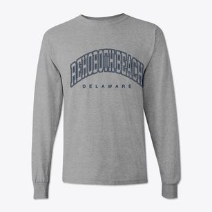 Rehoboth Beach Delaware Inline Classic Long Sleeve T-Shirt