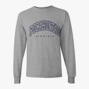 Pocahontas Virginia Inline Classic Long Sleeve T-Shirt