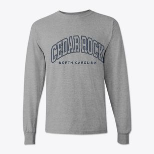 Cedar Rock North Carolina Inline Classic Long Sleeve T-Shirt