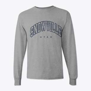 Snowville Utah Inline Classic Long Sleeve T-Shirt