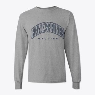 Hawk Springs Wyoming Inline Classic Long Sleeve T-Shirt