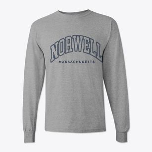 Norwell Massachusetts Inline Classic Long Sleeve T-Shirt