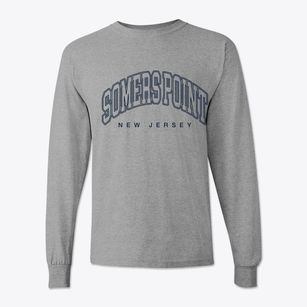 Somers Point New Jersey Inline Classic Long Sleeve T-Shirt