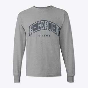 Freeport Maine Inline Classic Long Sleeve T-Shirt