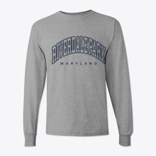Riverdale Park Maryland Inline Classic Long Sleeve T-Shirt