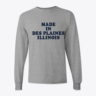 Des Plaines Illinois Classic 70s Classic Long Sleeve T-Shirt