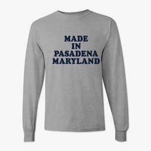Pasadena Maryland Classic 70s Classic Long Sleeve T-Shirt