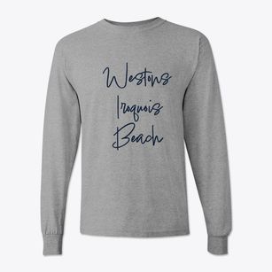Westons Iroquois Beach Michigan Freestyle Classic Long Sleeve T-Shirt