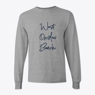 West Onslow Beach North Carolina Freestyle Classic Long Sleeve T-Shirt