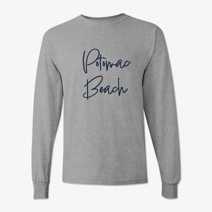 Potomac Beach Virginia Freestyle Classic Long Sleeve T-Shirt
