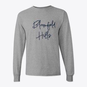 Bloomfield Hills Michigan Freestyle Classic Long Sleeve T-Shirt