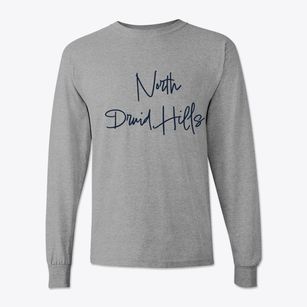 North Druid Hills Georgia Freestyle Classic Long Sleeve T-Shirt