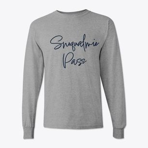 Snoqualmie Pass Washington Freestyle Classic Long Sleeve T-Shirt