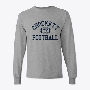Crockett Texas Football Classic Long Sleeve T-Shirt