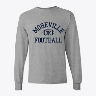 Moreville Oklahoma Football Classic Long Sleeve T-Shirt