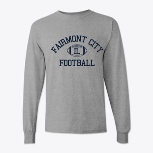 Fairmont City Illinois Football Classic Long Sleeve T-Shirt